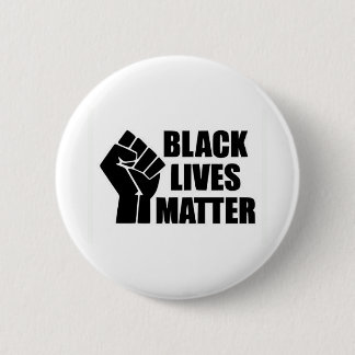 Badge Rond 5 Cm Black Lives Matt - Logo BLM
