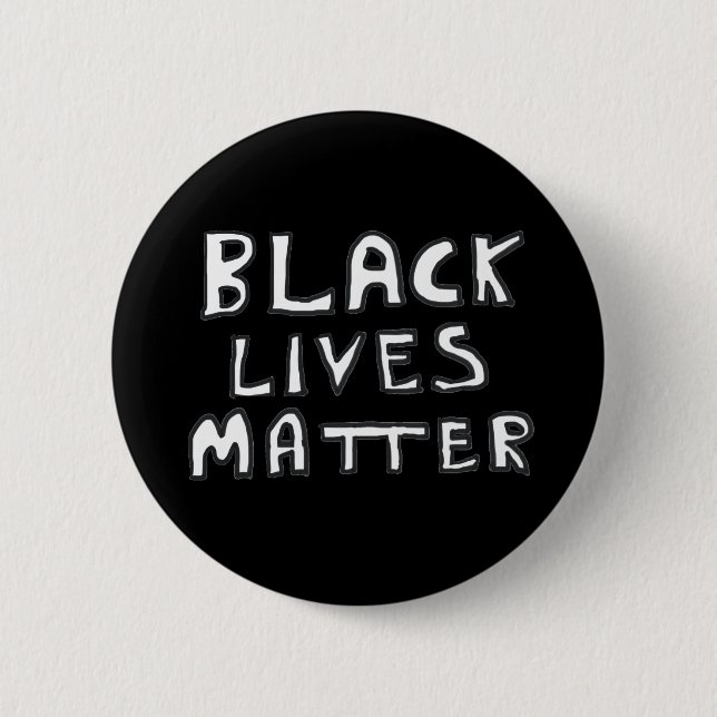 Badge Rond 5 Cm Black Lives Matter BLM (Devant)