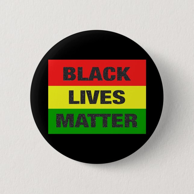 Badge Rond 5 Cm Black Lives Matter (logo couleur) (Devant)