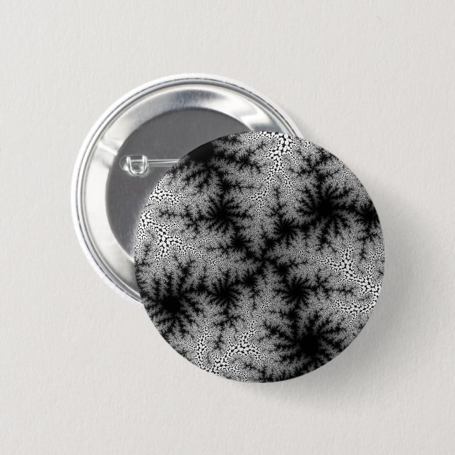 Badge Rond 5 Cm Black Smokle (Devant & derrière)