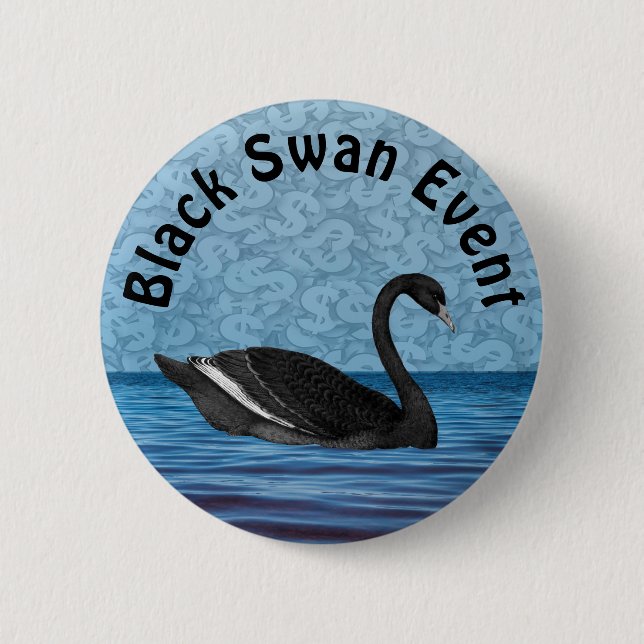 Badge Rond 5 Cm Black Swan, événement (Devant)