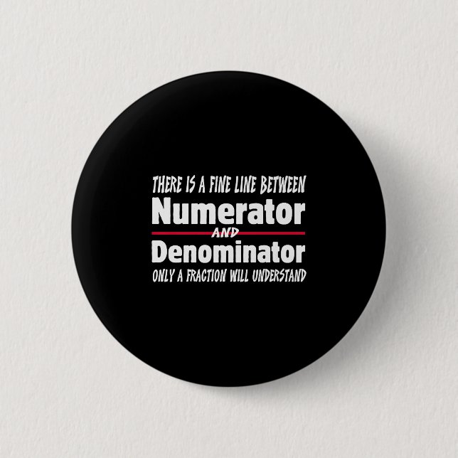 Badge Rond 5 Cm Blague de professeur de mathématiques drôle Hommes (Devant)