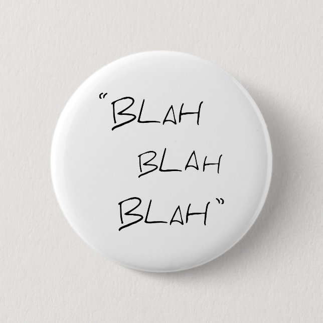 Badge Rond 5 Cm Blah - fade - insigne de bouton (Devant)
