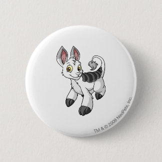 Badge Rond 5 Cm Blanc de Bori