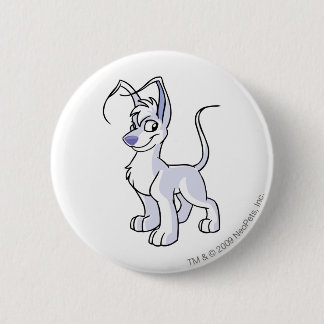 Badge Rond 5 Cm Blanc de Gelert