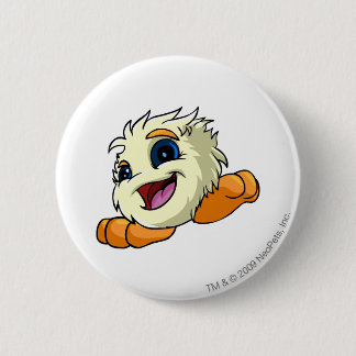Badge Rond 5 Cm Blanc de JubJub