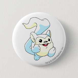 Badge Rond 5 Cm Blanc de Meerca