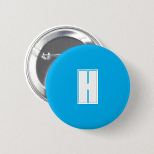 Badge Rond 5 Cm Blanc foncé