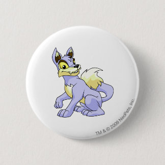 Badge Rond 5 Cm Bleu de Lupe