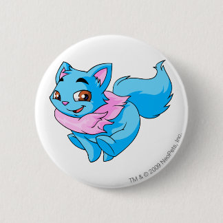 Badge Rond 5 Cm Bleu de Wocky