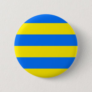Badge Rond 5 Cm Bleu et jaune