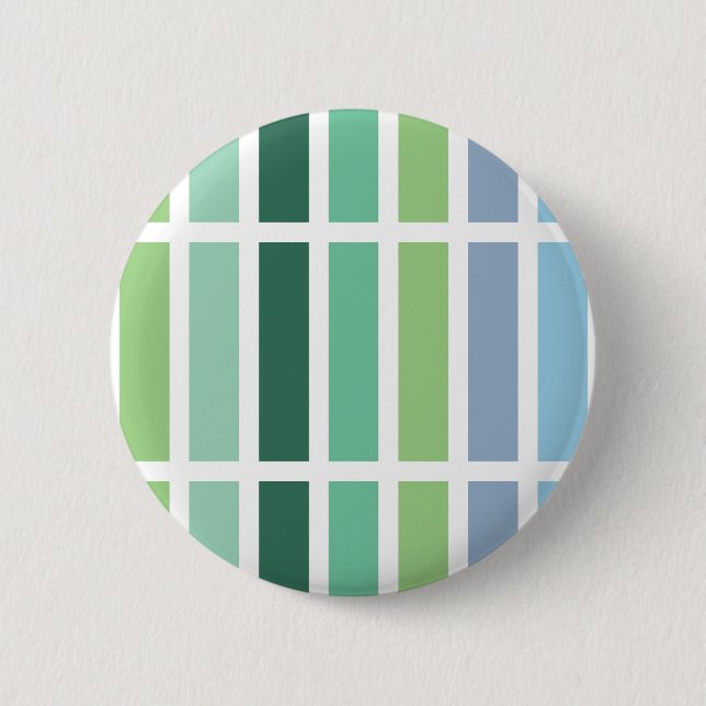 Badge Rond 5 Cm Bleu et vert (Devant)