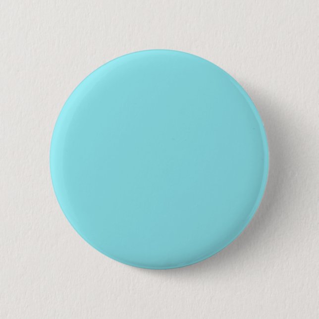 Badge Rond 5 Cm Bleu Glacé (Devant)