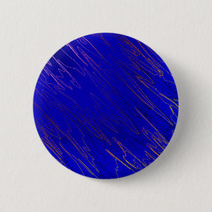 Badge Rond 5 Cm Bleu marbré