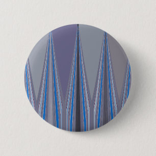 Badge Rond 5 Cm Bleu, violet, gris Chevron Art Imprimer