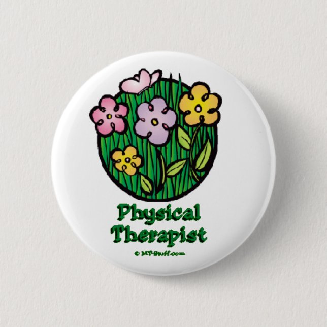 Badge Rond 5 Cm Blooms 1 PT (Devant)