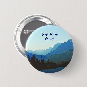 Badge Rond 5 Cm Blue Banff