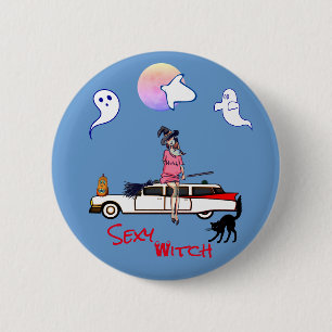 Badge Rond 5 Cm Blue Grey Supernatural