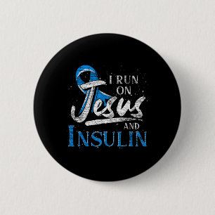 Badge Rond 5 Cm Blue Ribbon I