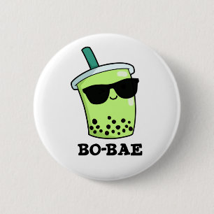 Badge Rond 5 Cm Bo-bae Funny Boba Tea Pun