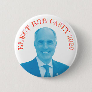 Badge Rond 5 Cm Bob Casey pour le président