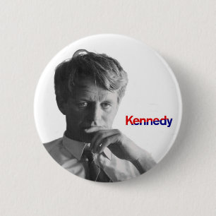 Badge Rond 5 Cm Bobby Kennedy