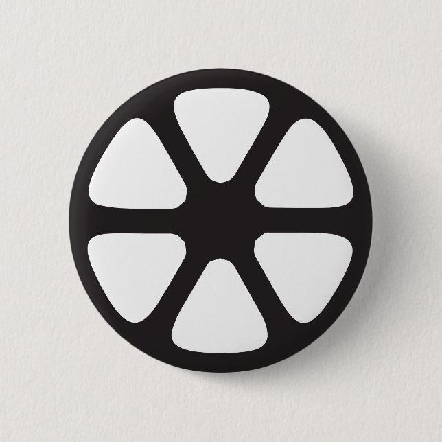 Badge Rond 5 Cm Bobine de film (Devant)