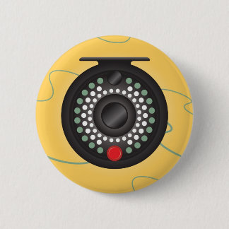 Badge Rond 5 Cm Bobine de mouche