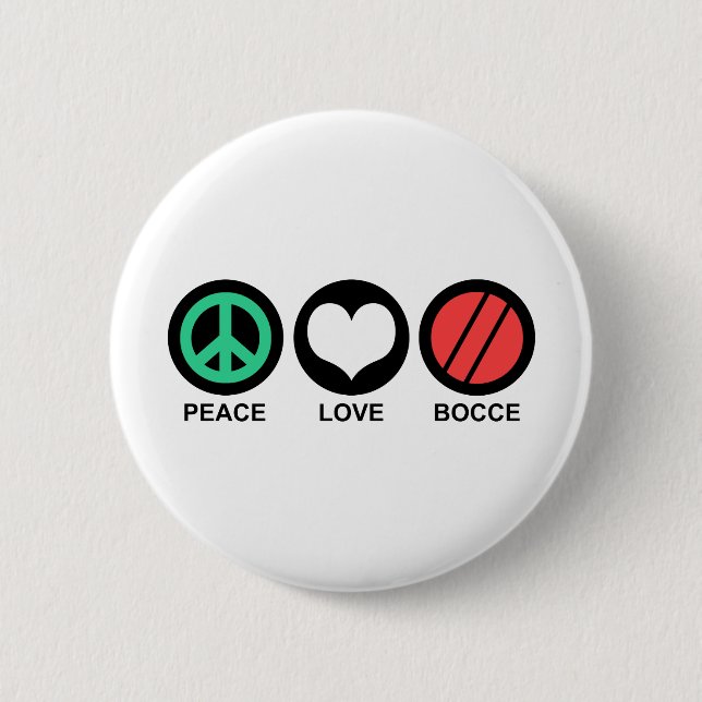 Badge Rond 5 Cm Bocce (Devant)
