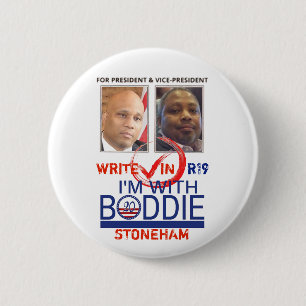 Badge Rond 5 Cm Boddie R19 pour président '20