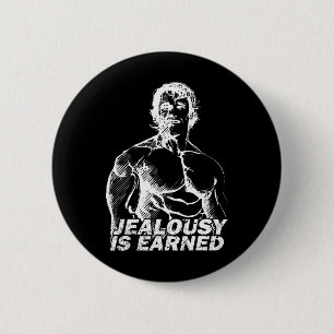 Badge Rond 5 Cm Bodybuilding Gym Inspiration Arnold Old School Gol
