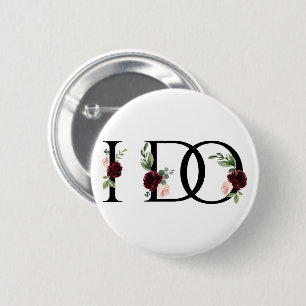 Badge Rond 5 Cm Boho Bling Bachelorette Bridal Party I Do Crew