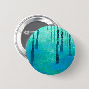 Badge Rond 5 Cm Bois aux jacinthes