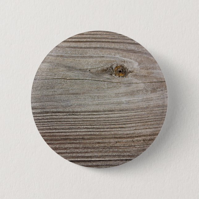 Badge Rond 5 Cm Bois vieilli (Devant)