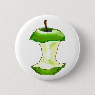 Badge Rond 5 Cm Boîte de pomme Robes de pomme