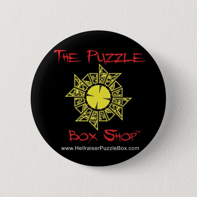 Badge Rond 5 Cm Boîte de puzzle de Hellraiser (Devant)