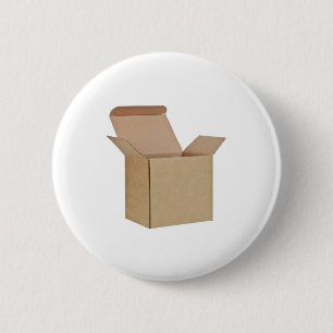 Badge Rond 5 Cm Boîte en carton ouverte