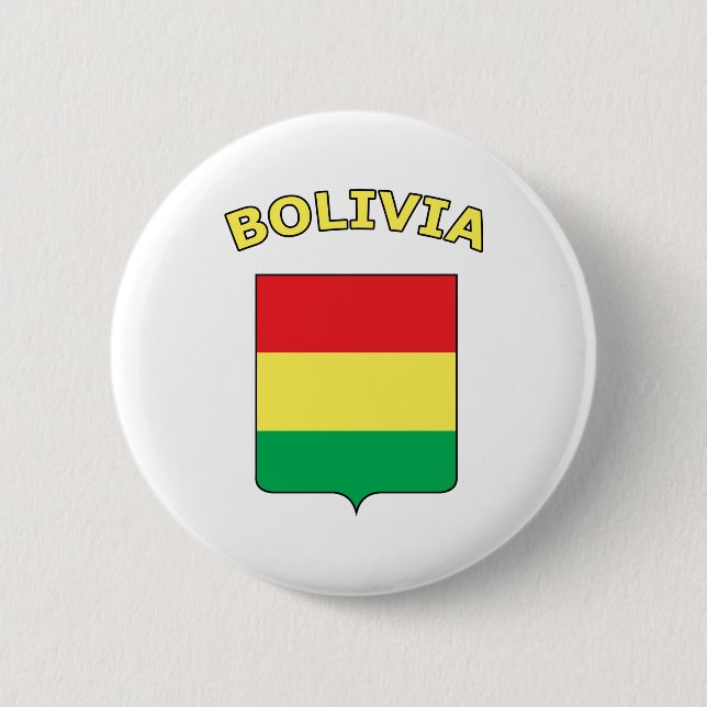 Badge Rond 5 Cm Bolivie (Devant)