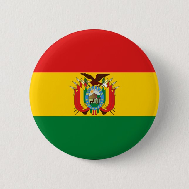 Badge Rond 5 Cm Bolivie (Devant)