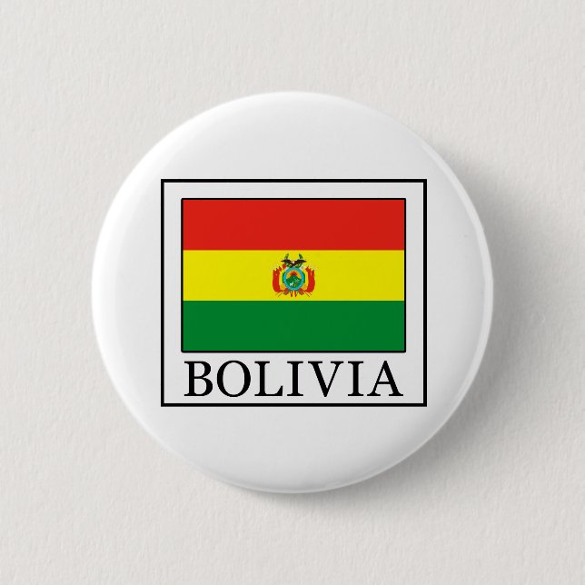 Badge Rond 5 Cm Bolivie (Devant)