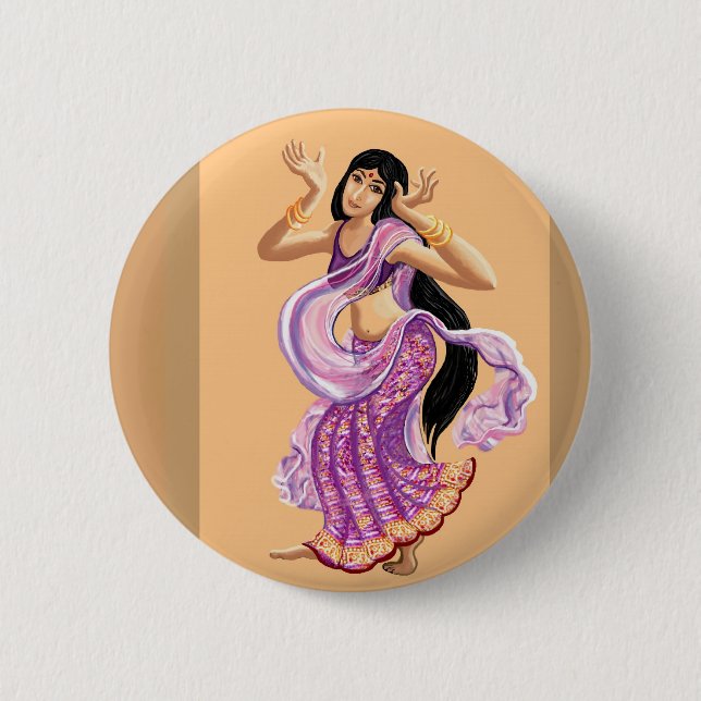 Badge Rond 5 Cm Bollywood (Devant)