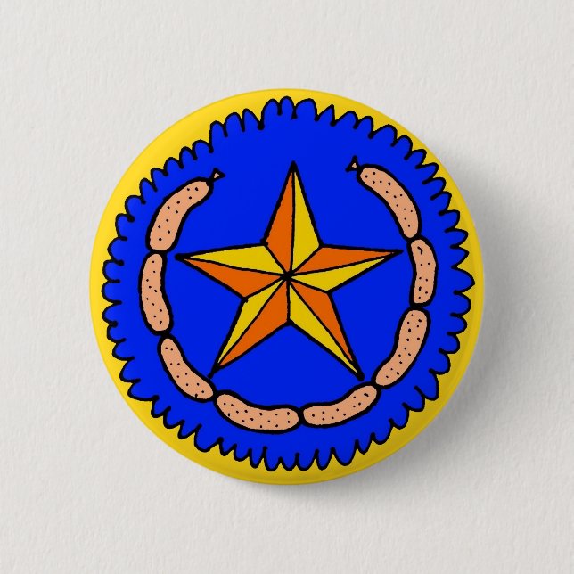 Badge Rond 5 Cm Bombastus Bombastus Sausage (Devant)