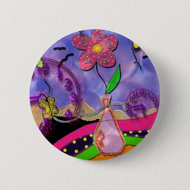 Badge Rond 5 Cm bombe à retardement (Devant)