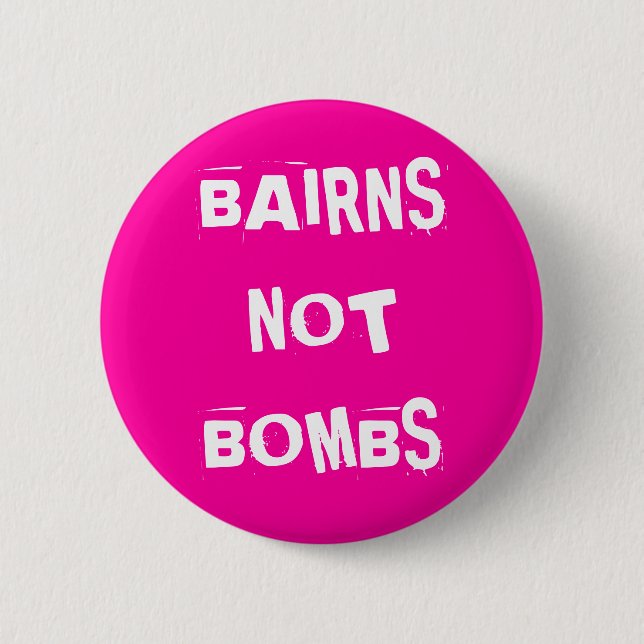 Badge Rond 5 Cm Bombes d'enfants pas (Devant)