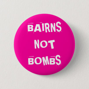 Badge Rond 5 Cm Bombes d'enfants pas
