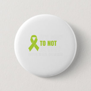 Badge Rond 5 Cm Bon À Ne Pas Être Bon Droit Santé Mentale Ruban
