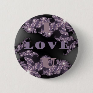 Badge Rond 5 Cm Bon, je t'aime
