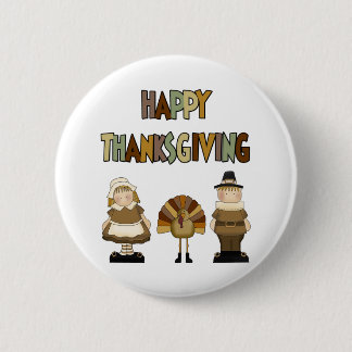 Badge Rond 5 Cm Bon thanksgiving