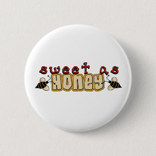 Badge Rond 5 Cm bonbon comme miel