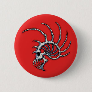 Badge Rond 5 Cm Bonehawk